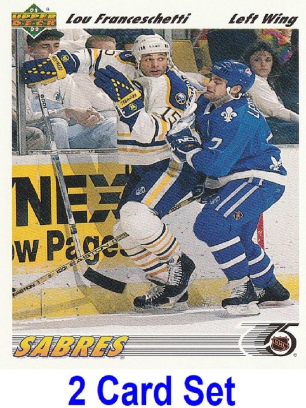Lou Franceschetti Hockey Card Collection
